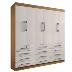 Guarda-Roupa Monaco 6PT 12GVT