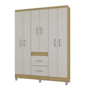 Guarda-Roupa Poquema 6PT 2GVT