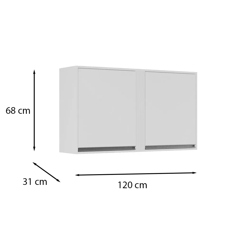 Armário Perola 2PT - Imagem 6